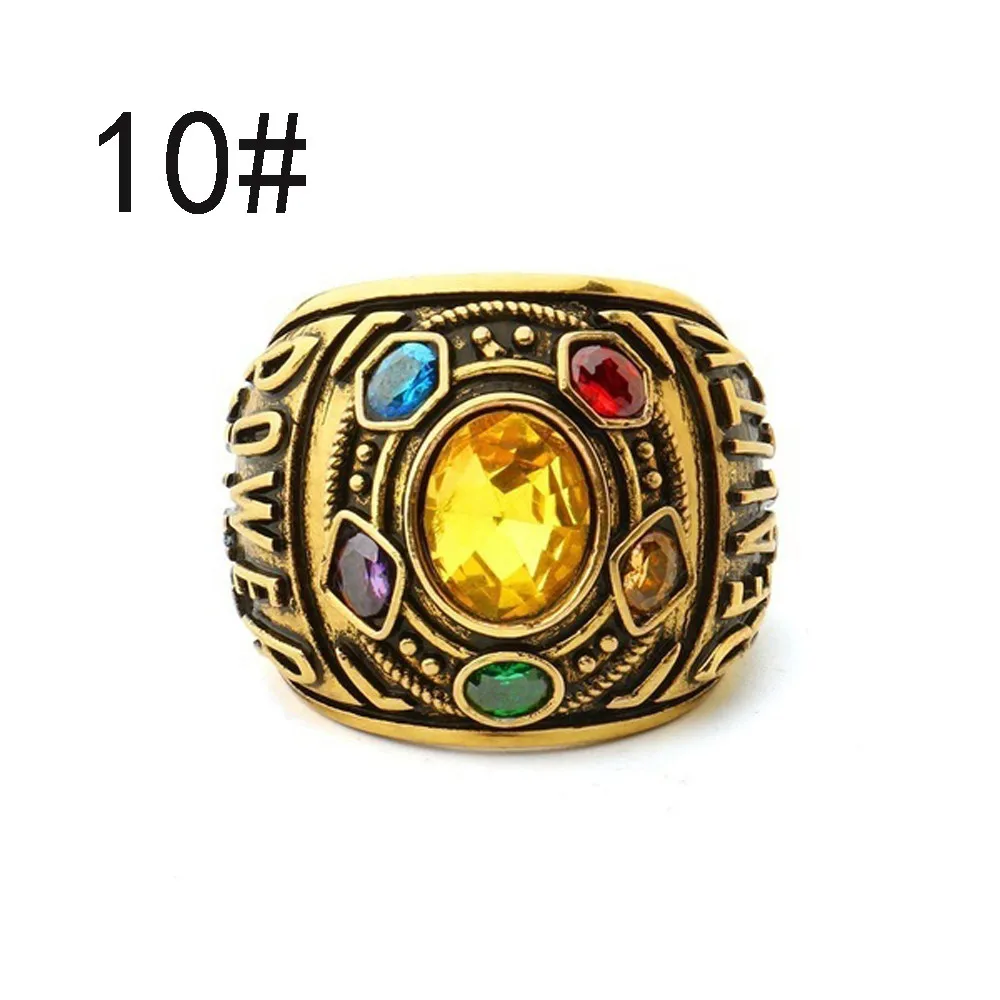 Силовое кольцо Infinity Wars бижутерия мужское с надписью Модное Новое Фирменное