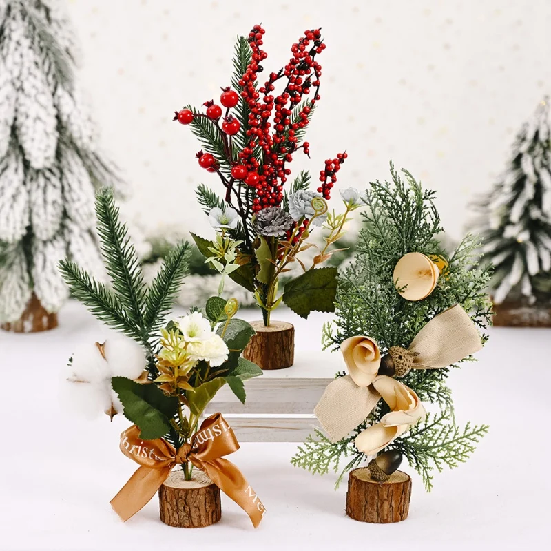 

Mini Christmas Decoration Tree Festival Desktop Decoration Small Tree Tree Festival Party Decoration Hot