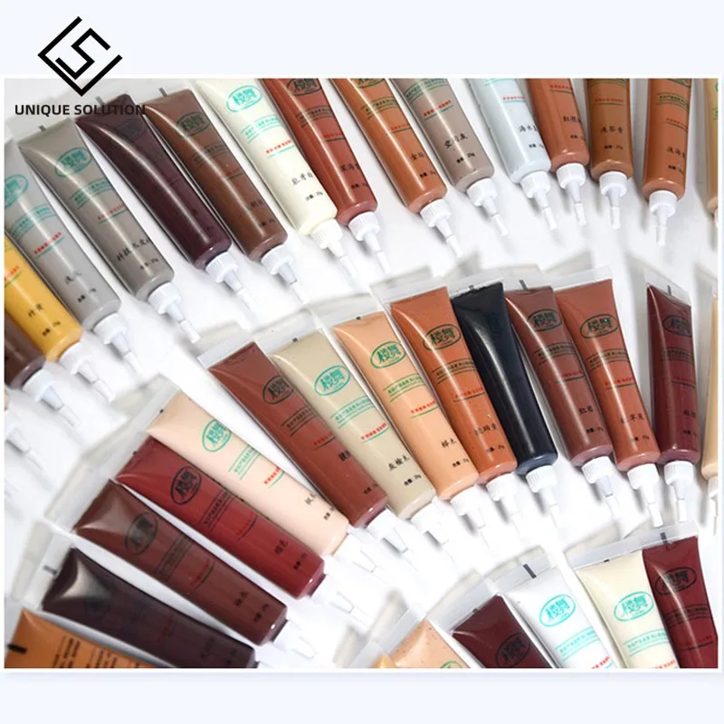 Набор для ремонта деревянной мебели наклеек крема маркеров удаления царапин