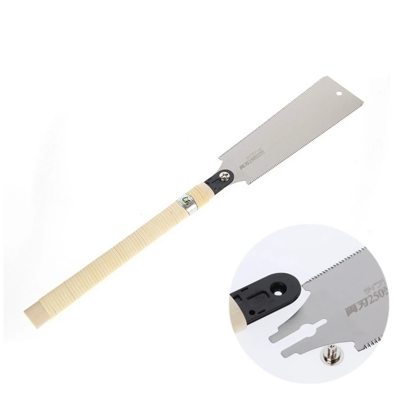 1 шт. Z пила S 250 японский Double Edge ручная деревообрабатывающий Столярный станок с