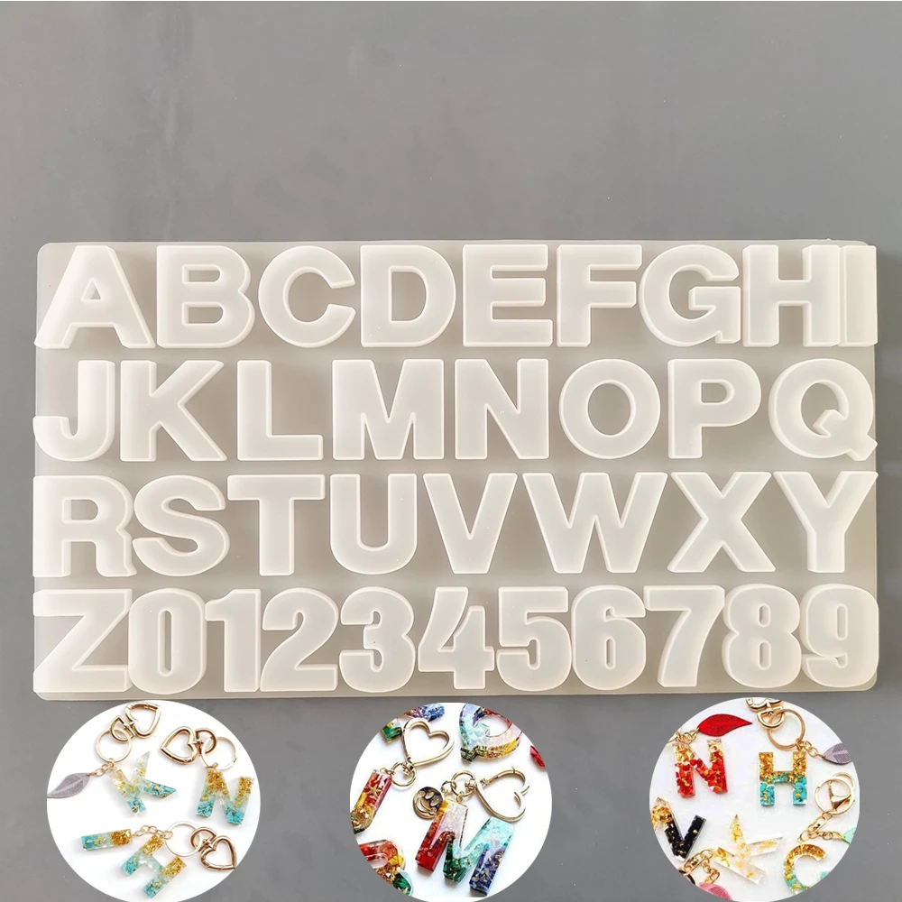 Английский алфавит искусственная кожа смешанный стиль силиконовые формы для