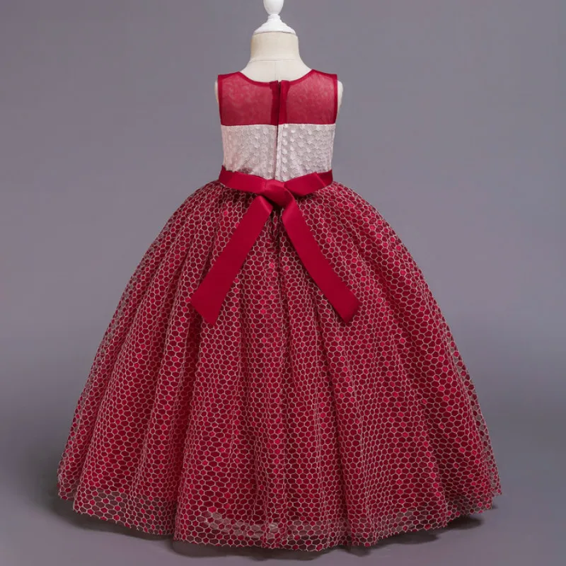 Высококачественные платья для девочек-подростков с цветами свадебные принцессы