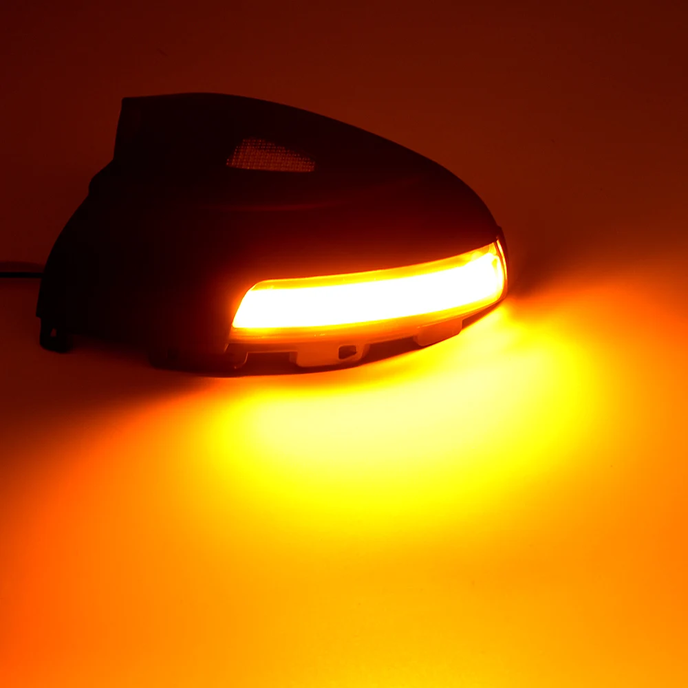 

2Pcs Dynamic LED Turn Signal Blinker Light For Volkswagen Tiguan MK1 2008-2016 Side Wing Mirror Indicator Car Puddle Light Lamp