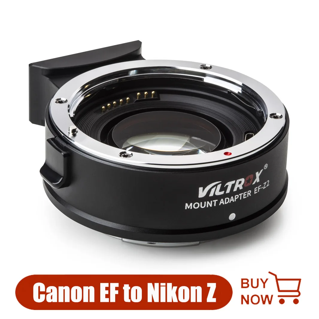 

VILTROX EF-Z2 Auto Focus 0.71x Reducer Speed Booster Lens Adapter for Canon EF Mount Lens to Nikon Z-Mount Cameras Z6 Z7 Z50