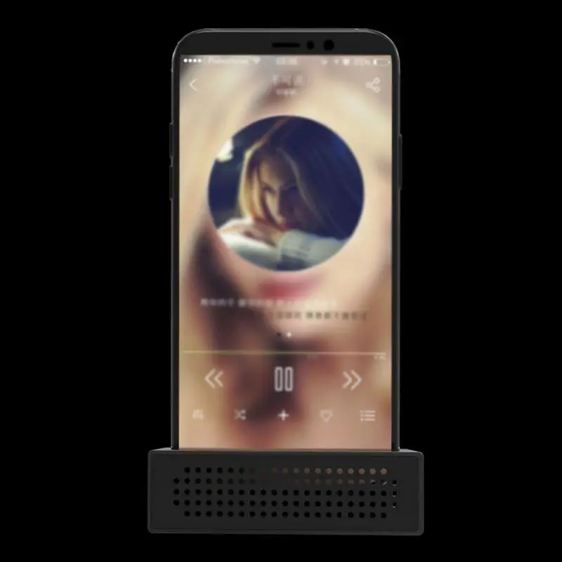 Усилитель звука для телефона подставка аудио динамик портативный смартфон