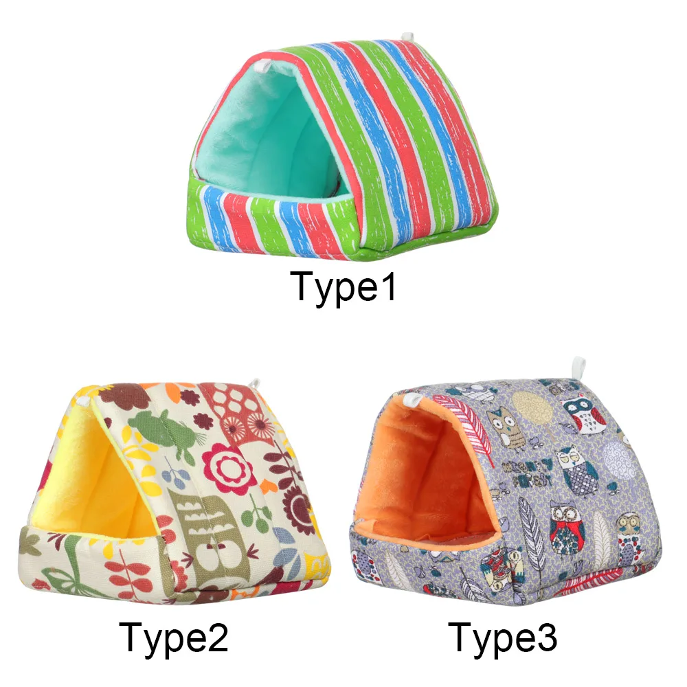 Милая зимняя детская мини-клетка гнездо морской свиньи маленькая кровать для сна