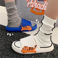new trend couple slippers non slip deodorant thick soled bedroom home outdoor sandals mens flip flops comfortable fashion soft