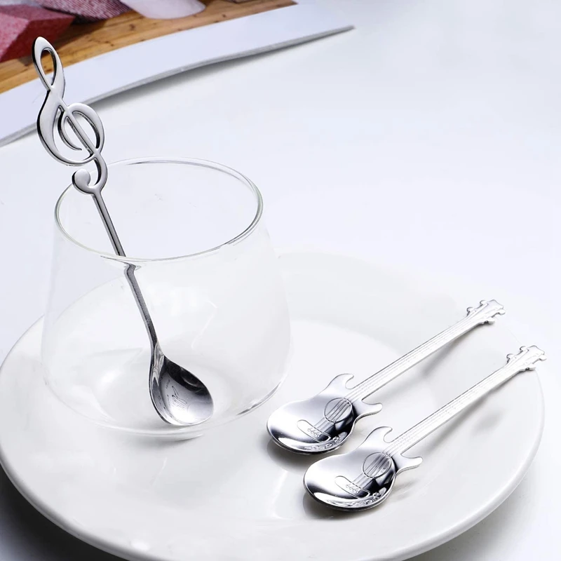 Кофейные ложки 6 упаковок креативные милые чайные из нержавеющей стали