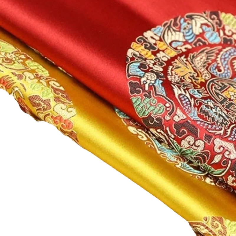 Широкая жаккардовая подушка для китайского традиционного костюма 29 дюймов