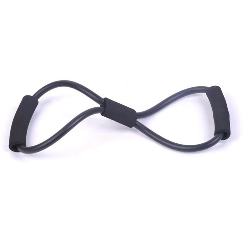 8 Shaped Fitness Elastic Rubber Loop Pull Rope Sports Band Tension Chest Harness Expander Yoga Pilates Belt | Спорт и развлечения