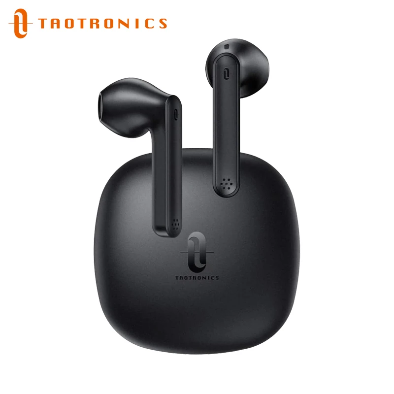 

TaoTronics SoundLiberty 88 Wireless Headset TWS Smart Noise Reduction For Clear Calls Intuitive IPX8 Business Bluetooth Earphone