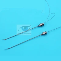 ophthalmic micro instruments lacrimal drainage tube memory guide wire traction probe traction guide wire stainless steel titaniu