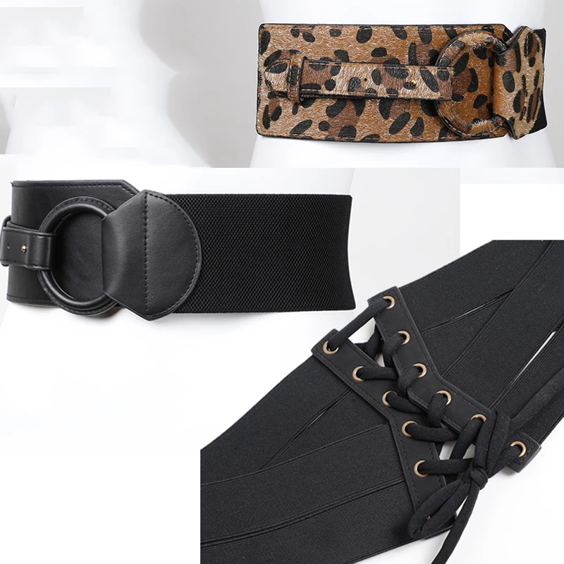 Женский Леопардовый пояс с леопардовым принтом для латиноамериканской сальсы