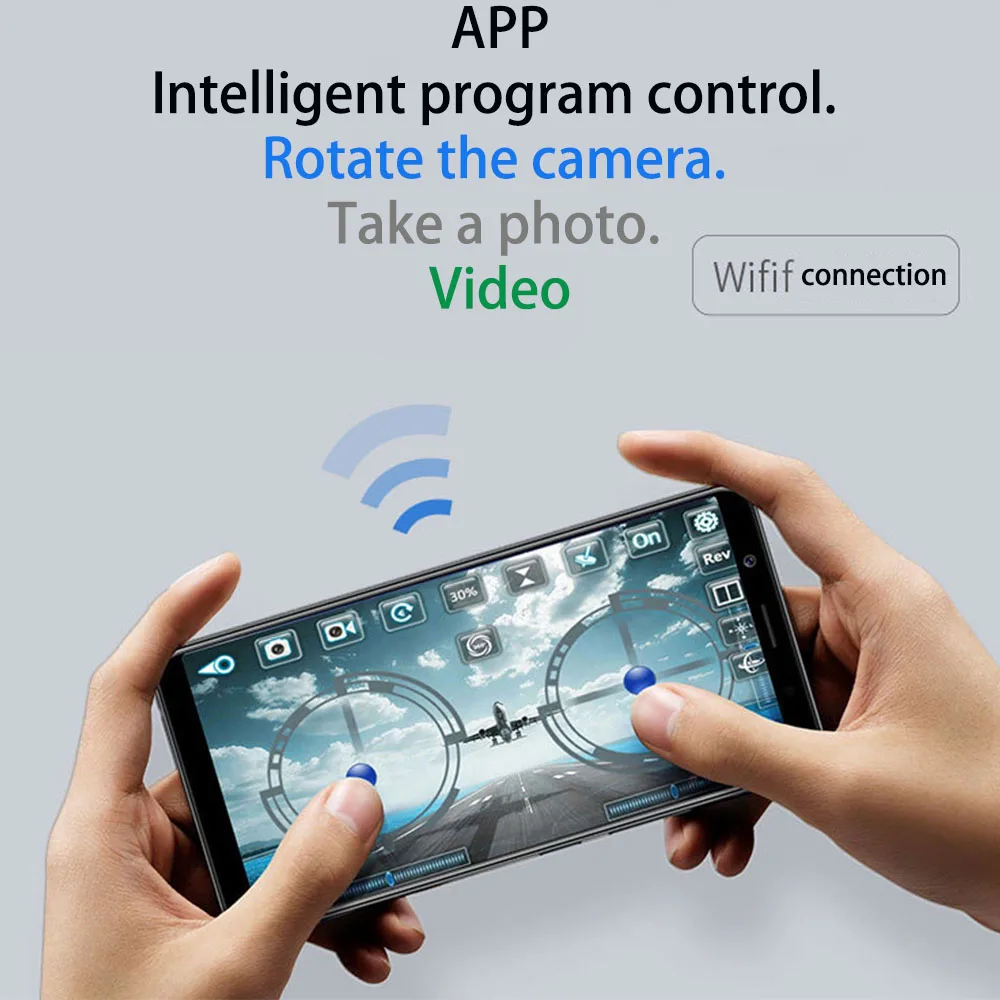 Профессиональный Дрон S29 с вращающейся камерой 5 МП HD Wi Fi FPV угол удержания высоты