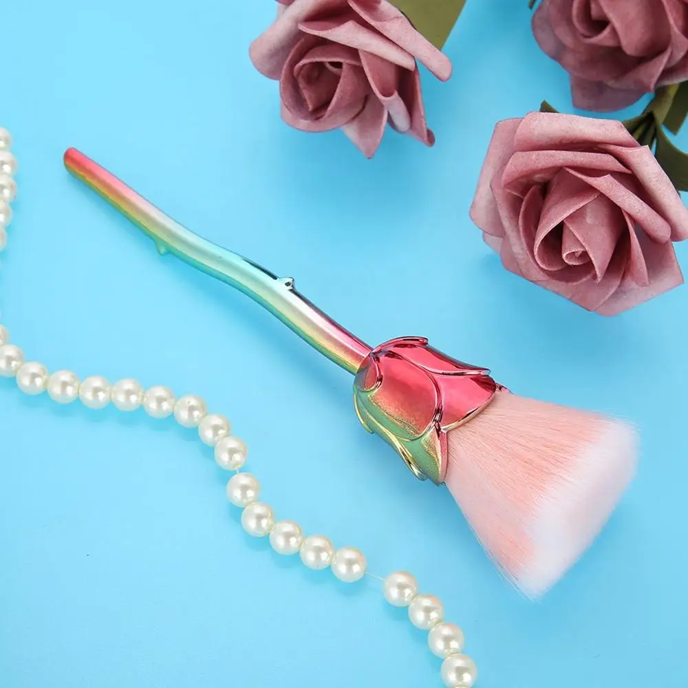 Косметическая Пылезащитная щетка для ногтей удаления пыли пудры Маникюр Педикюр