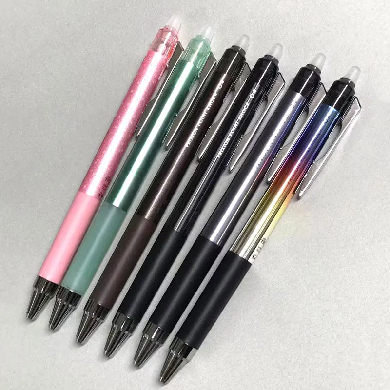 1 шт. оригинальные стираемые гелевые ручки Pilot FriXion Clicker 0 4 мм тонкие черные синие