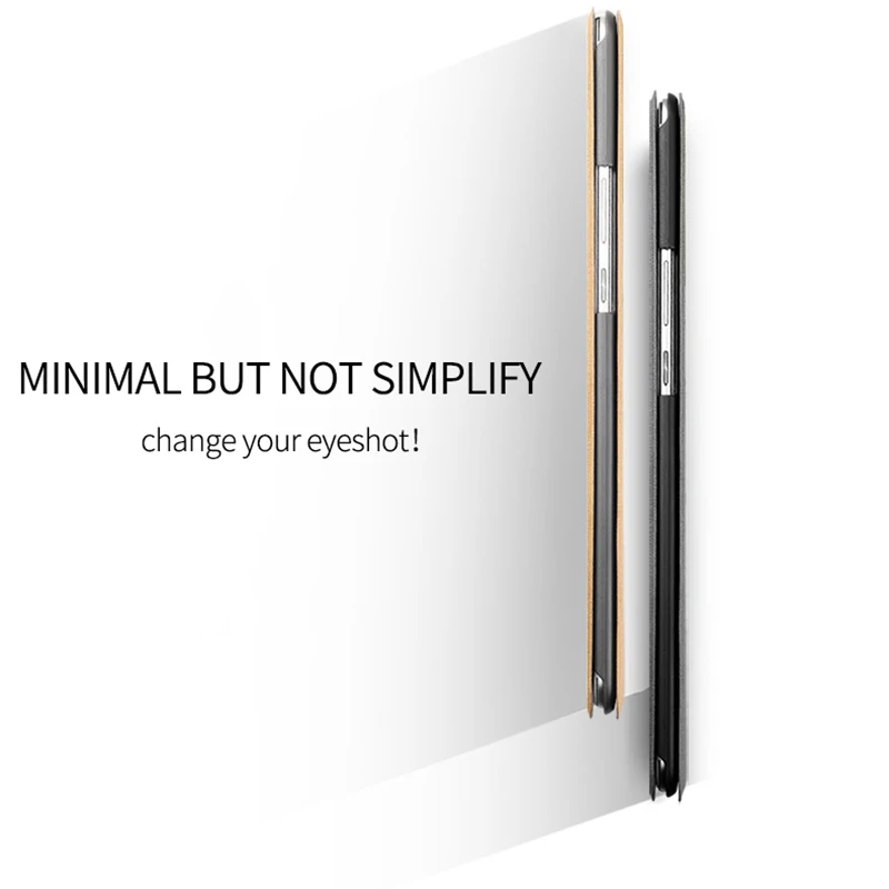 Чехол для планшета Huawei MatePad Pro 10 8 дюйма из искусственной кожи тонкий складной