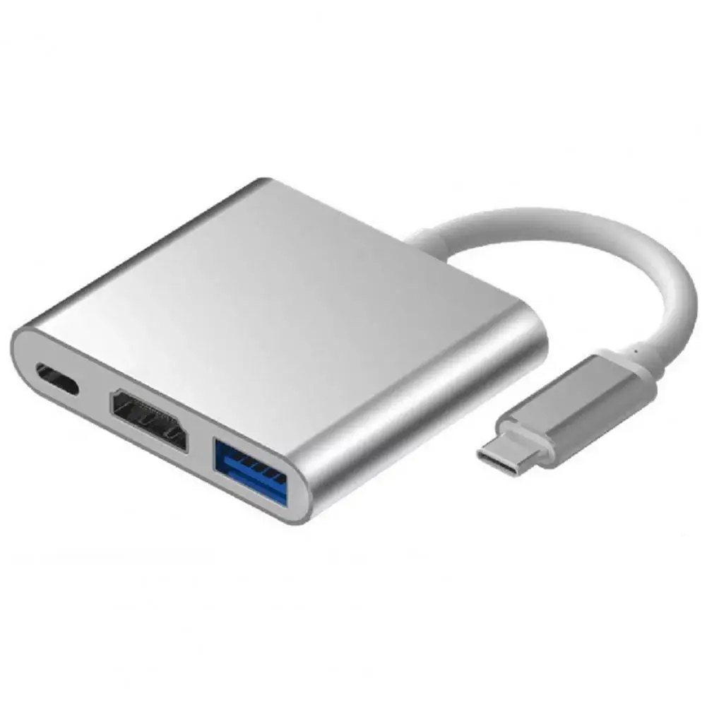 Адаптер-преобразователь BLUELANS 3-в-1 с USB 3.1 типа C на HDMI для ноутбука | Компьютеры и