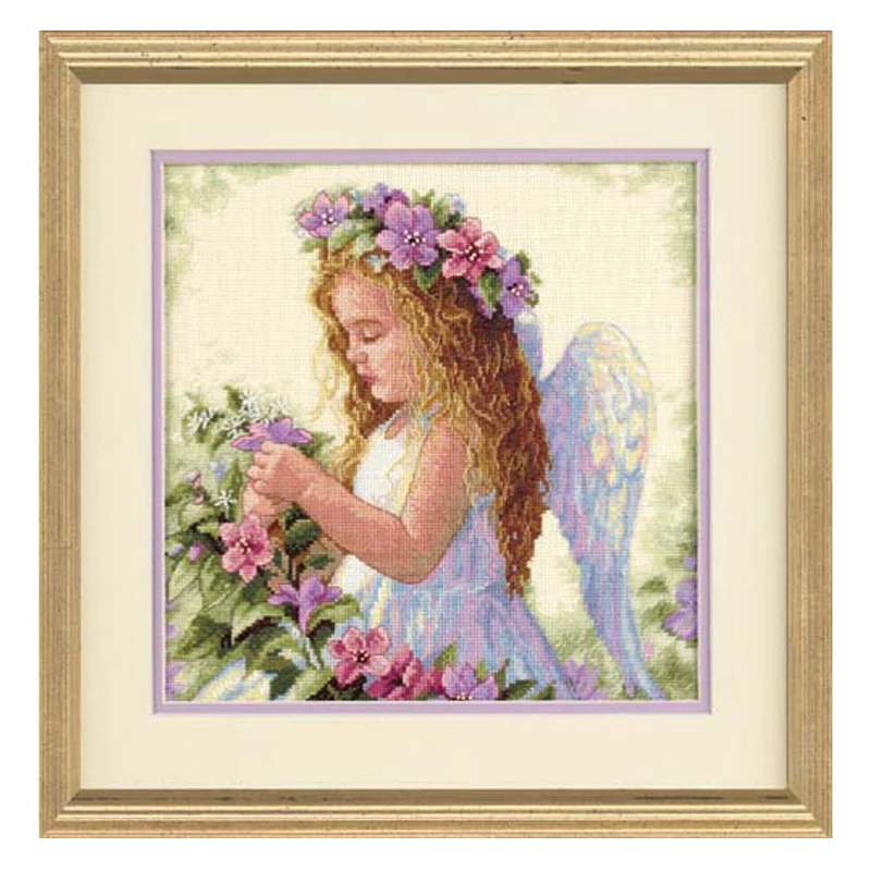 Бесплатная доставка высокое качество Набор для вышивки крестиком страсть цветок