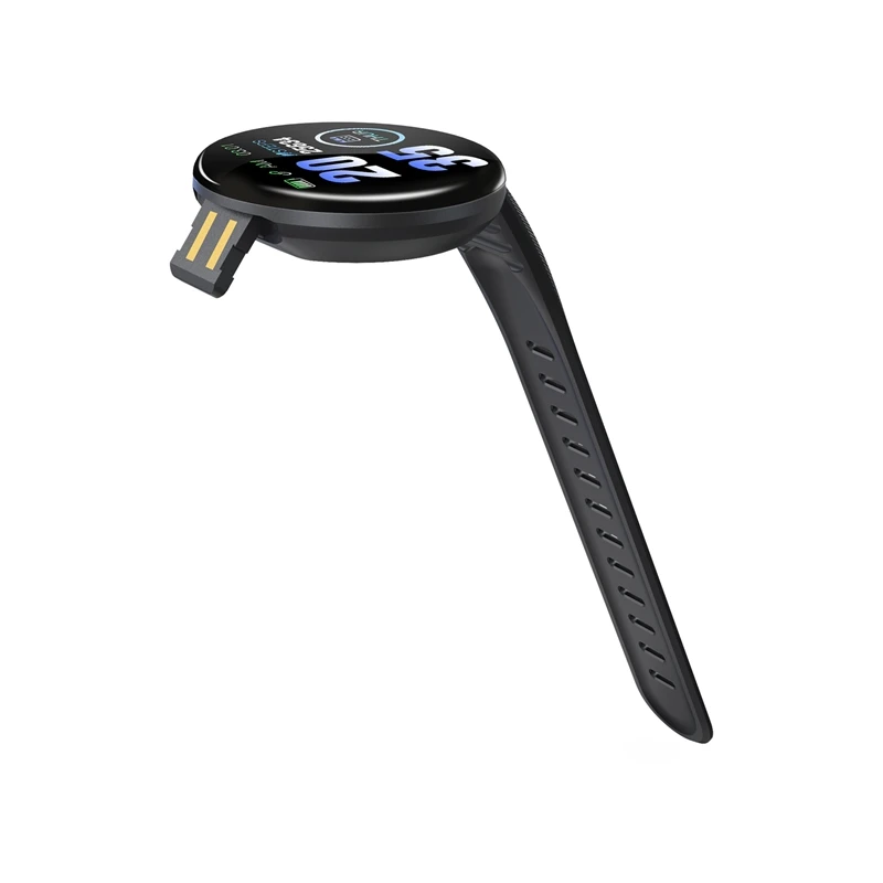 Bluetooth Смарт часы браслет фитнес трекер пульсометр кровяное давление цвет Sn