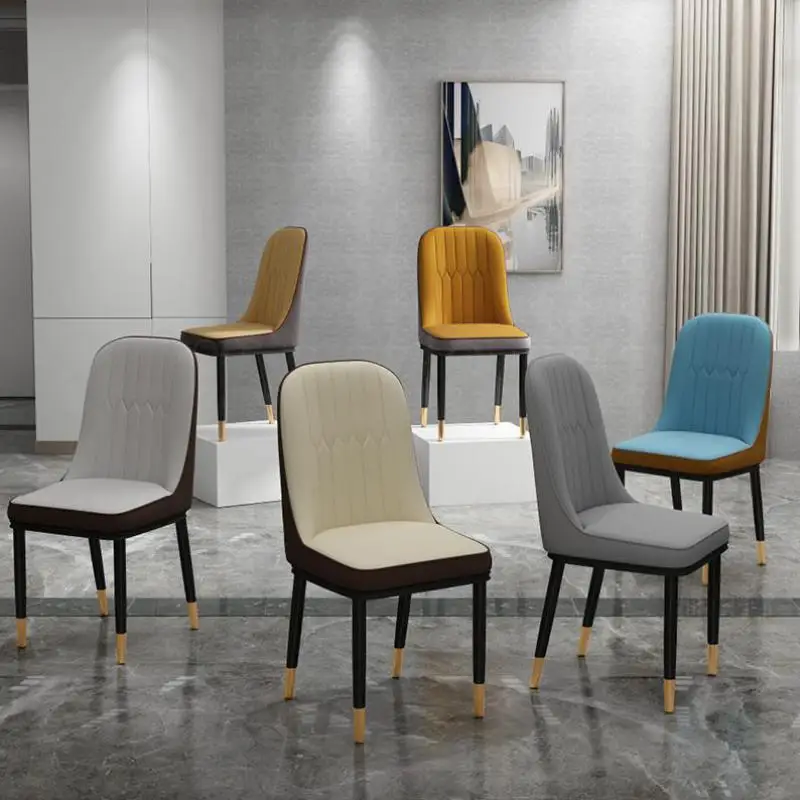 Светлый ежедневный минималистичный стул в скандинавском стиле ins net с красной