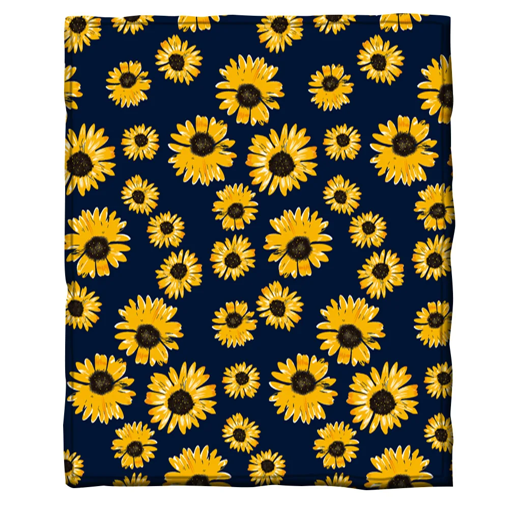 Супермягкое Фланелевое 3D одеяло ONGLYP с цветами для дивана кровати плюшевое уютное