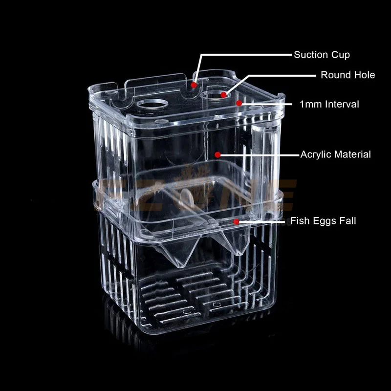 Аквариумный высокопрозрачный быстроразборный инкубатор для разведения