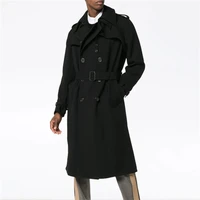 s 7xl2020 new autumn and winter personality youth fashion mens medium and long woolen coat mens loose woolen coat