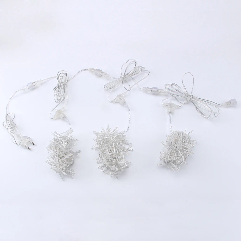 4x3 5 м Соединительная светодиодная Свадебная гирлянда Волшебная светлая наружная