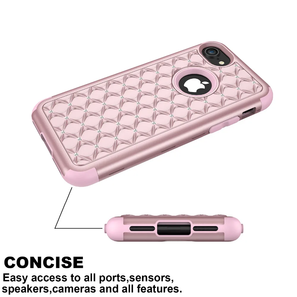 Гибридные противоударные армированные телефонные чехлы 3 в 1 для iPhone 12Pro 11Pro Max XR X XS