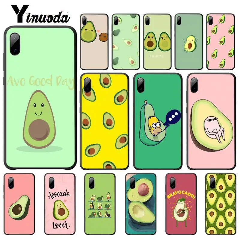 Арт Забавный Tumblr авокадо чехол Роскошный для Iphone 5s Se 6 6s 7 8 Plus X Xs Max Xr 11 Pro Мобильный