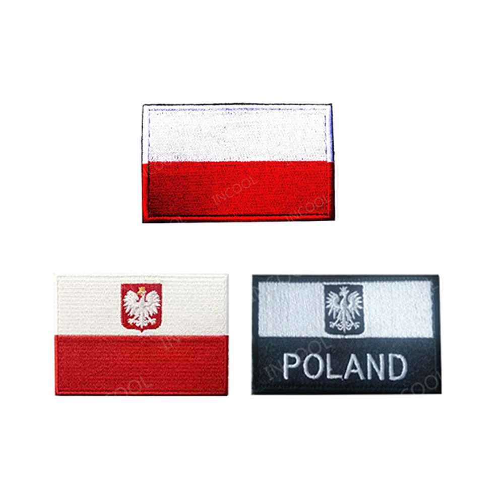 Вышитая нашивка с флагом Польши польский Орл спецназ армии военные нашивки ИК