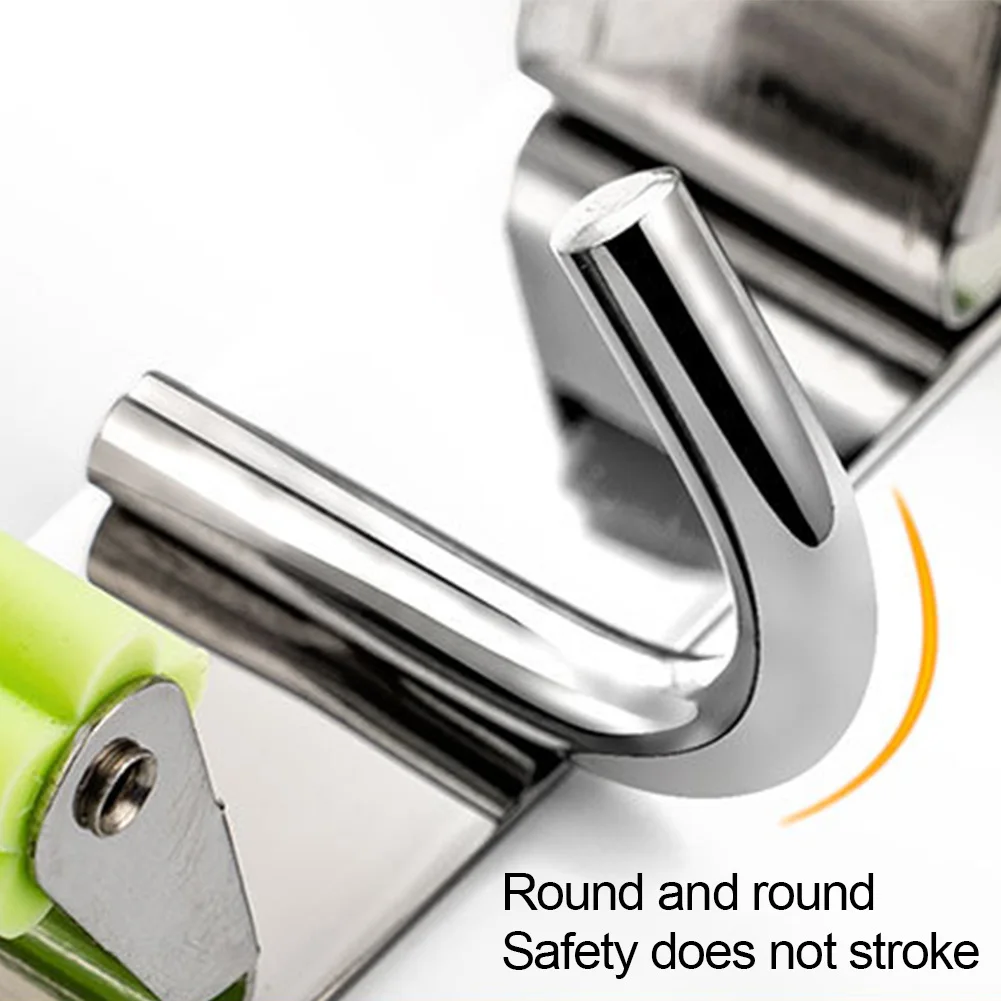 handy heavy duty broom holder clip mop organizer wall mount hook stainless steel storage space saving multifunctional hanger free global shipping