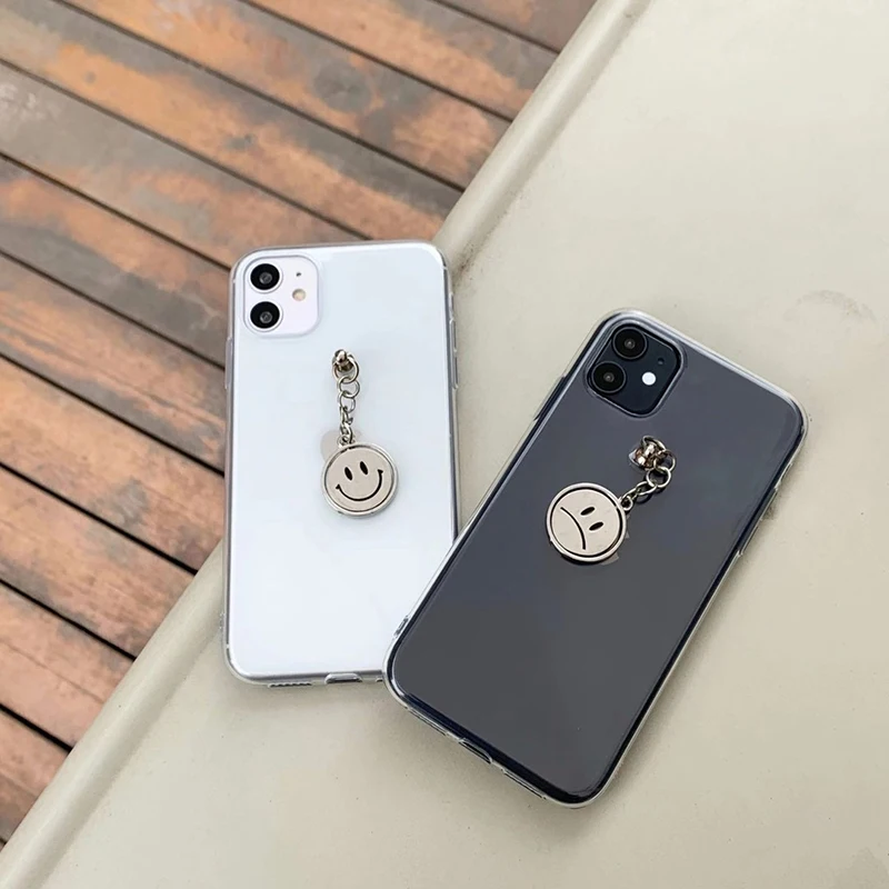 Мягкий силиконовый чехол для iphone 7 8 plus 11 Pro X XS XR MAX 12 MiNi SE прозрачный металлический