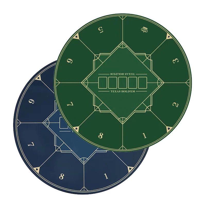 120 см круглая фототкань для покерного стола