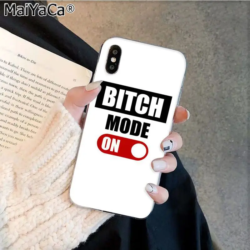 MaiYaCa я не всегда сука Bonjour суки Силиконовый ТПУ чехол для телефона Apple iphone 11 pro 8 7 66S Plus X XS MAX 5s SE XR