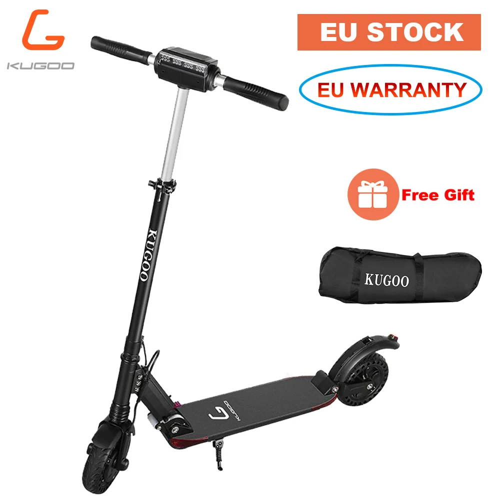 Складной электрический скутер PL STOCK KUGOO S1 PRO 350 Ач Вт ЖК дисплей 3 скоростных режима