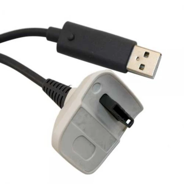 Зарядный кабель OSTENT White 2 в 1 + аккумуляторная батарея для беспроводного