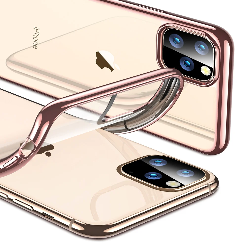 Чехол ESR для iPhone 11 Pro Max, мягкий чехол из ТПУ с рамкой для телефона iPhone 11 Pro, Роскошный ультра тонкий полный Чехол для iPhone 11