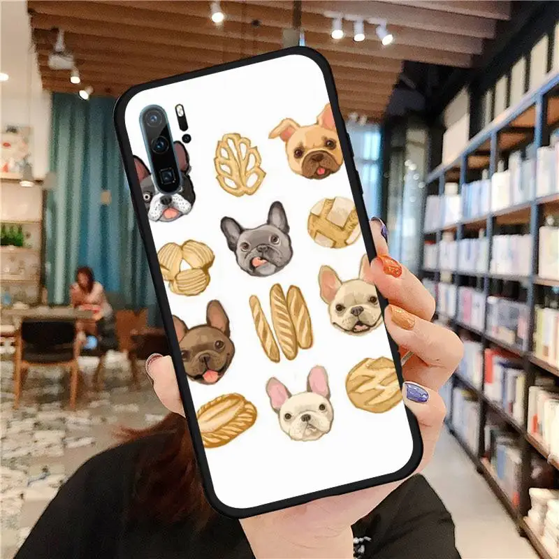 

Pitbull bulldog cartoon animals dog Phone Case For Huawei honor Mate P 9 10 20 30 40 Pro 10i 7 8 a x Lite nova 5t Soft funda