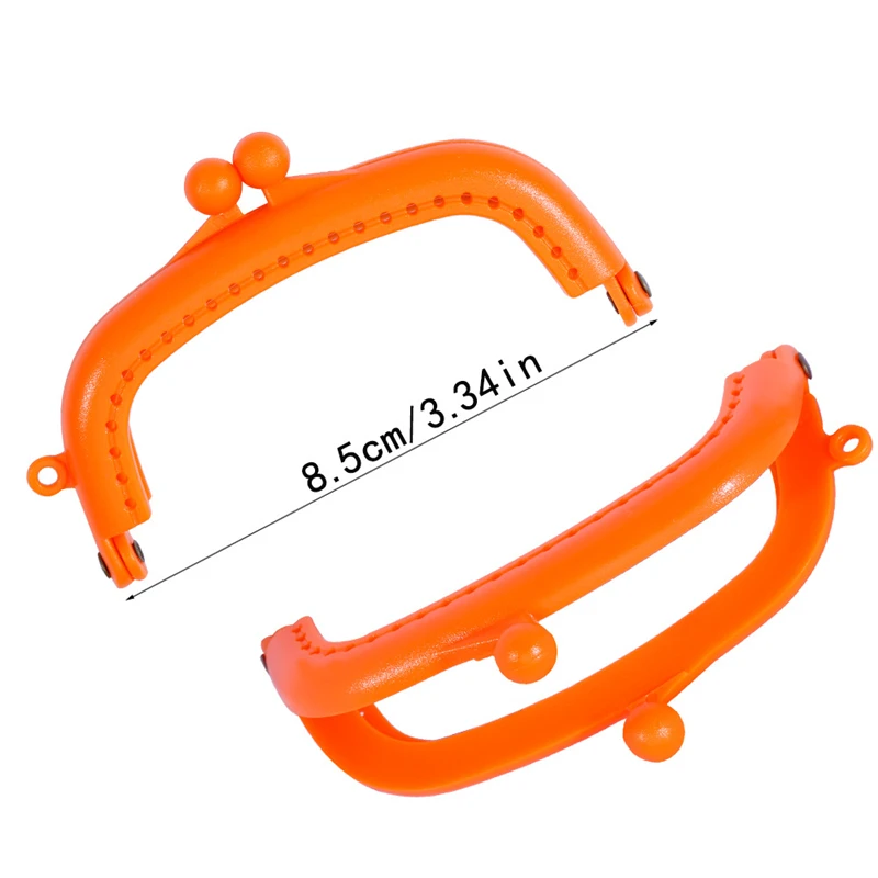 MIUSIE 10 цветов полимерная монета фотоэлемент застежка замок сумочка 8 5 см