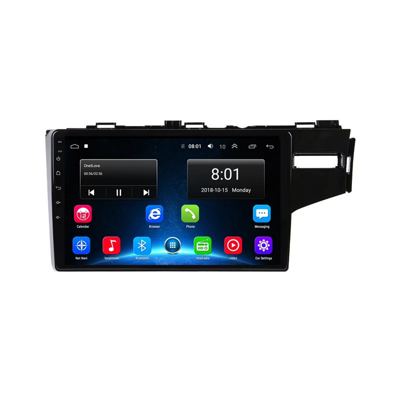 " 2.5D ips Android 9,1 автомобильный DVD мультимедийный плеер gps для honda Fit jazz правое Вождение- радио DSP 32EQ навигация