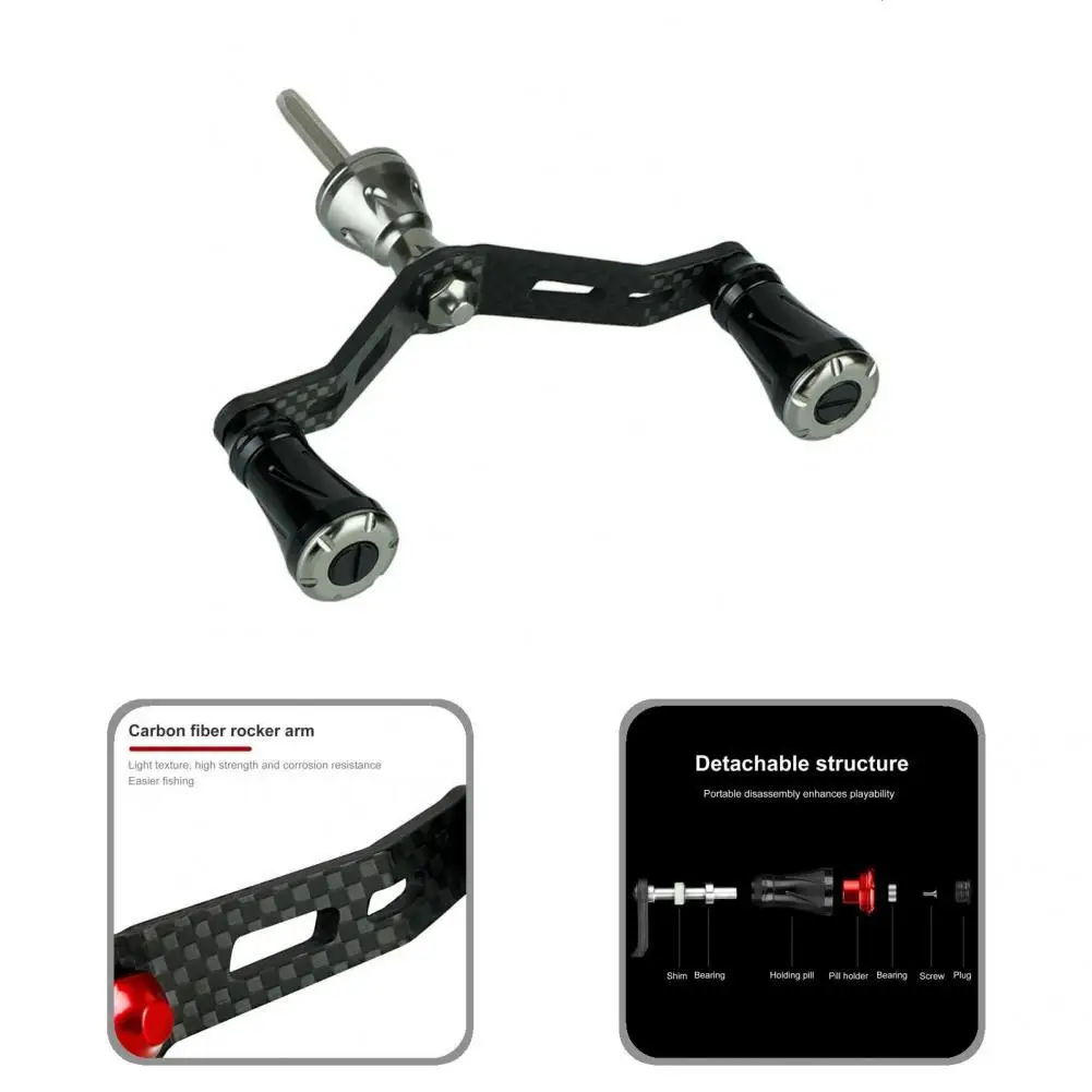 

Reel Handle Detachable Useful Anti Corrosion Good Toughness Fishing Reel Grips
