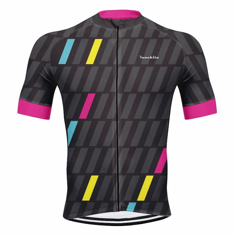 Мужские майки для велоспорта RUNCHITA летняя одежда с коротким рукавом Ropa De Ciclismo Maillot