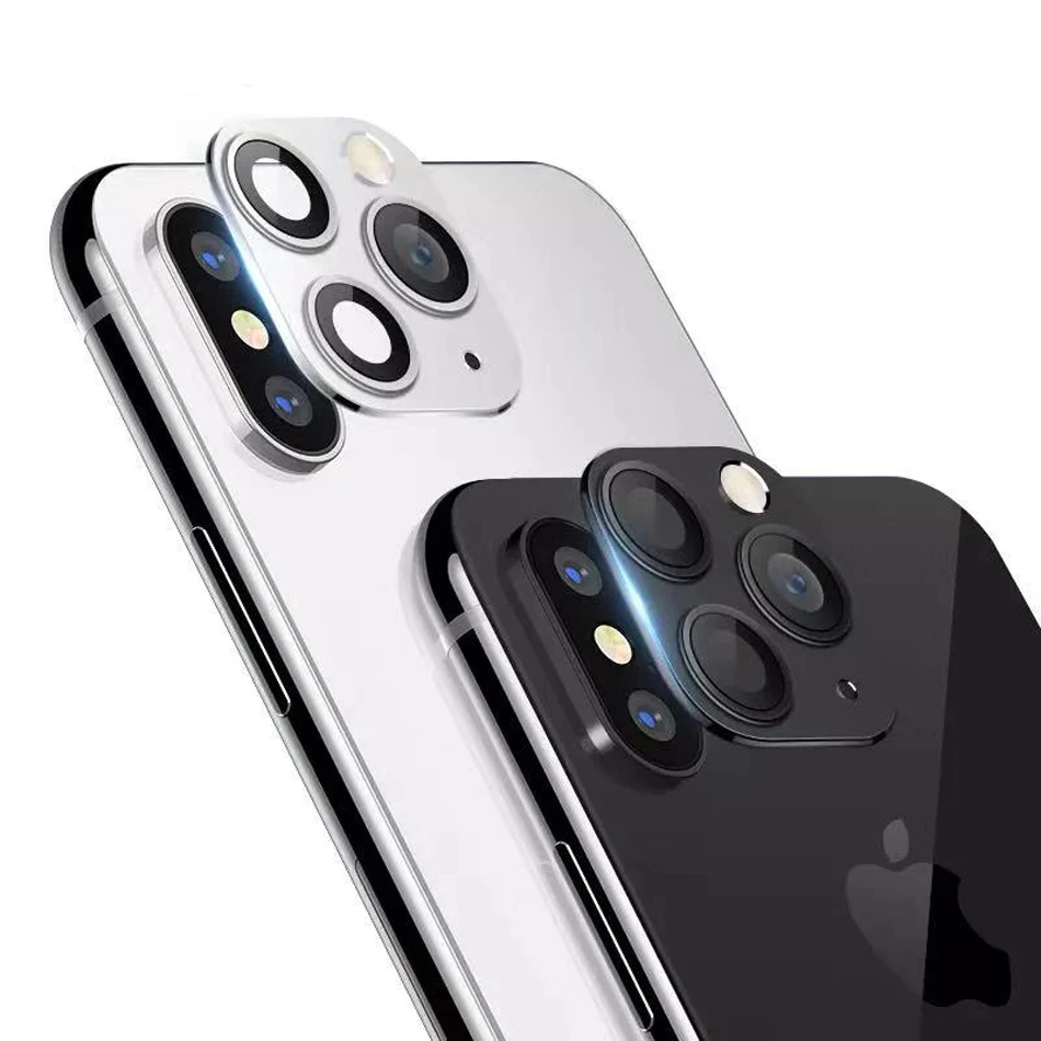 Модифицированная Крышка для объектива камеры iPhone X XS MAX закаленное стекло замены
