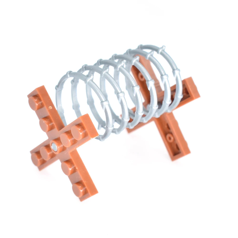 Военный пакет оружия забор МОК барриар Строительные блоки мини-рельсовый