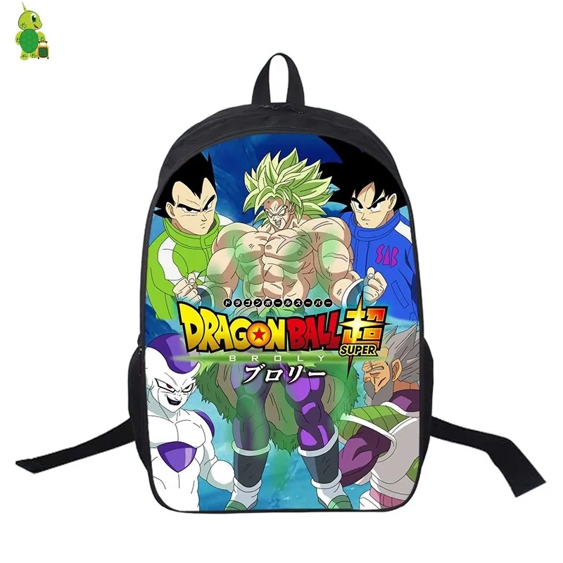 6 Dragon Ball Супер Broly рюкзак с Гоку мультфильм школьные сумки для подростков девочек мальчиков ноутбук рюкзак для женщин мужчин Дорожная сумка на плечо - Цвет: 6