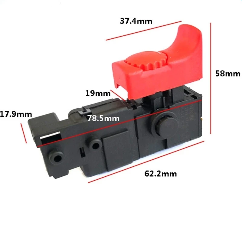 

Switch For Bosch Electric Drill Switch Speed Control Trigger Button For GBM13RE/GBM10RE/GBM350RE TBM3400/TBM1000/TBM3500