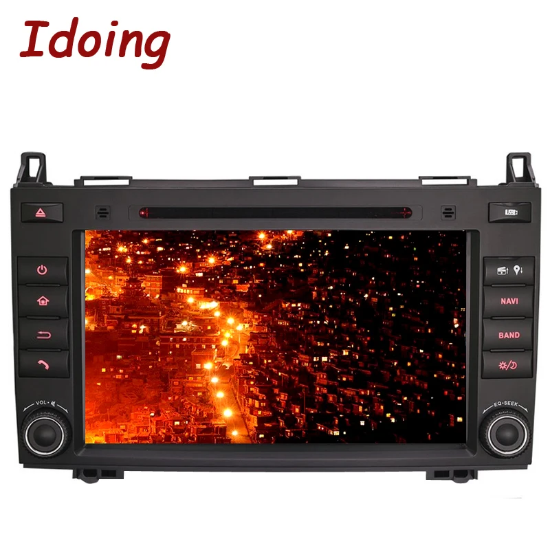 Idoing Android9.0/4G + 32G/8 Core/2Din для MercedesBenz AB Class W169 автомобильный мультимедийный плеер