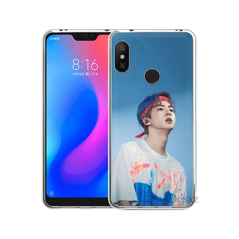 Мобильный чехол для телефона Xiaomi Redmi Note 4 4X3 5 6 7 Pro 5A твердый переплет JIN пикантная